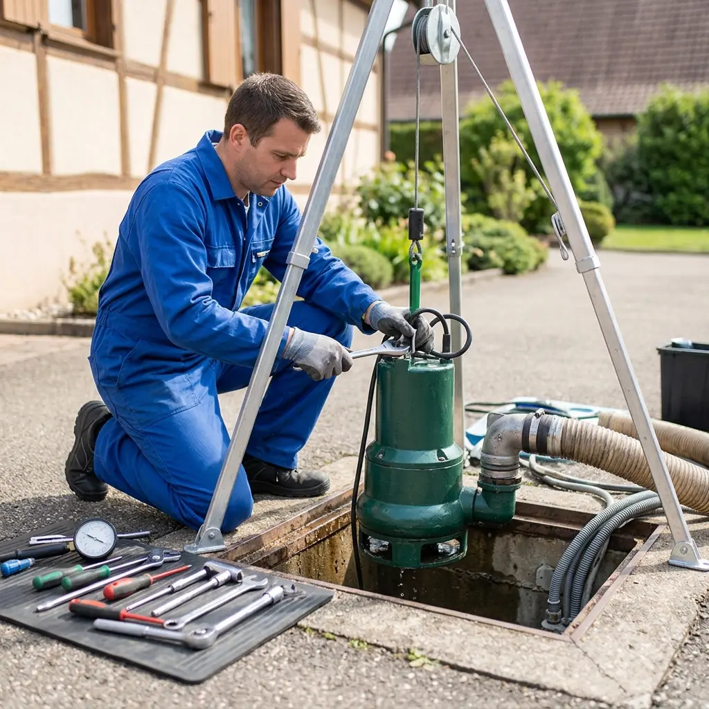 Dépannage pompe de relevage Mertzwiller (67580)