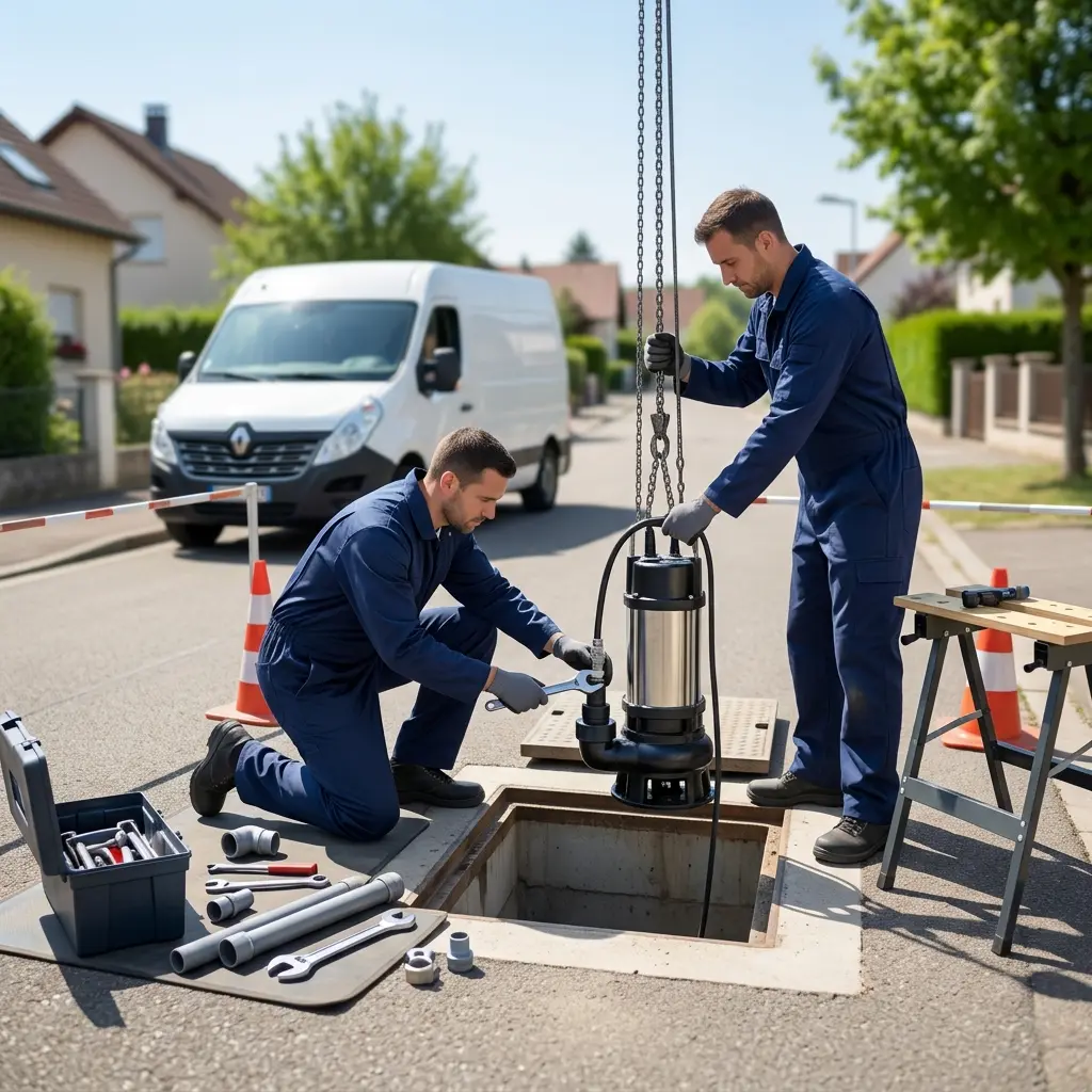 Dépannage pompe de relevage Hœnheim (67800)