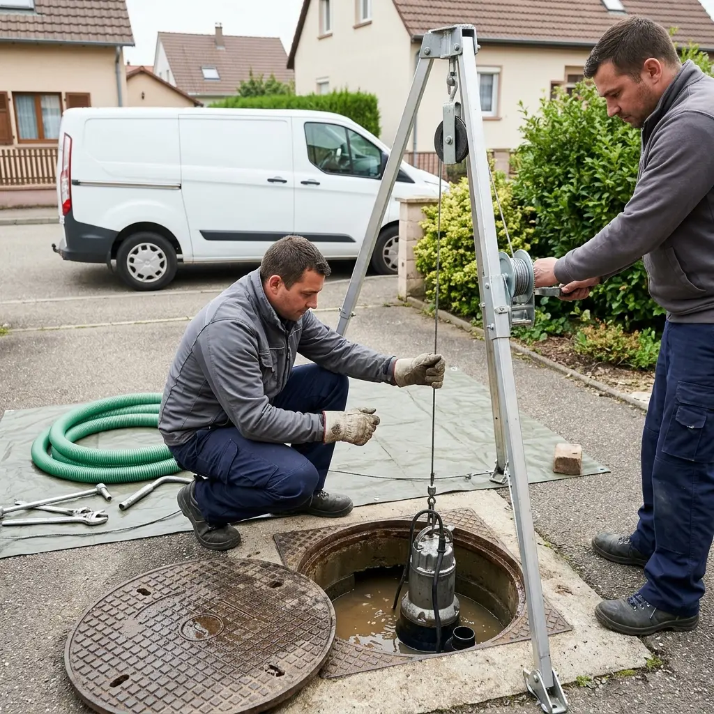 Dépannage pompe de relevage Holtzheim (67810)