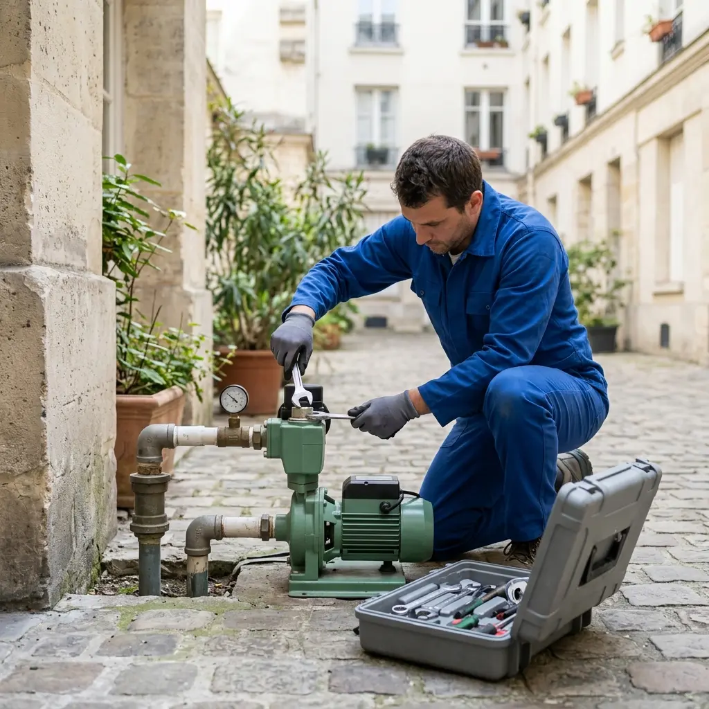 Dépannage pompe de relevage Paris 4 (75004)