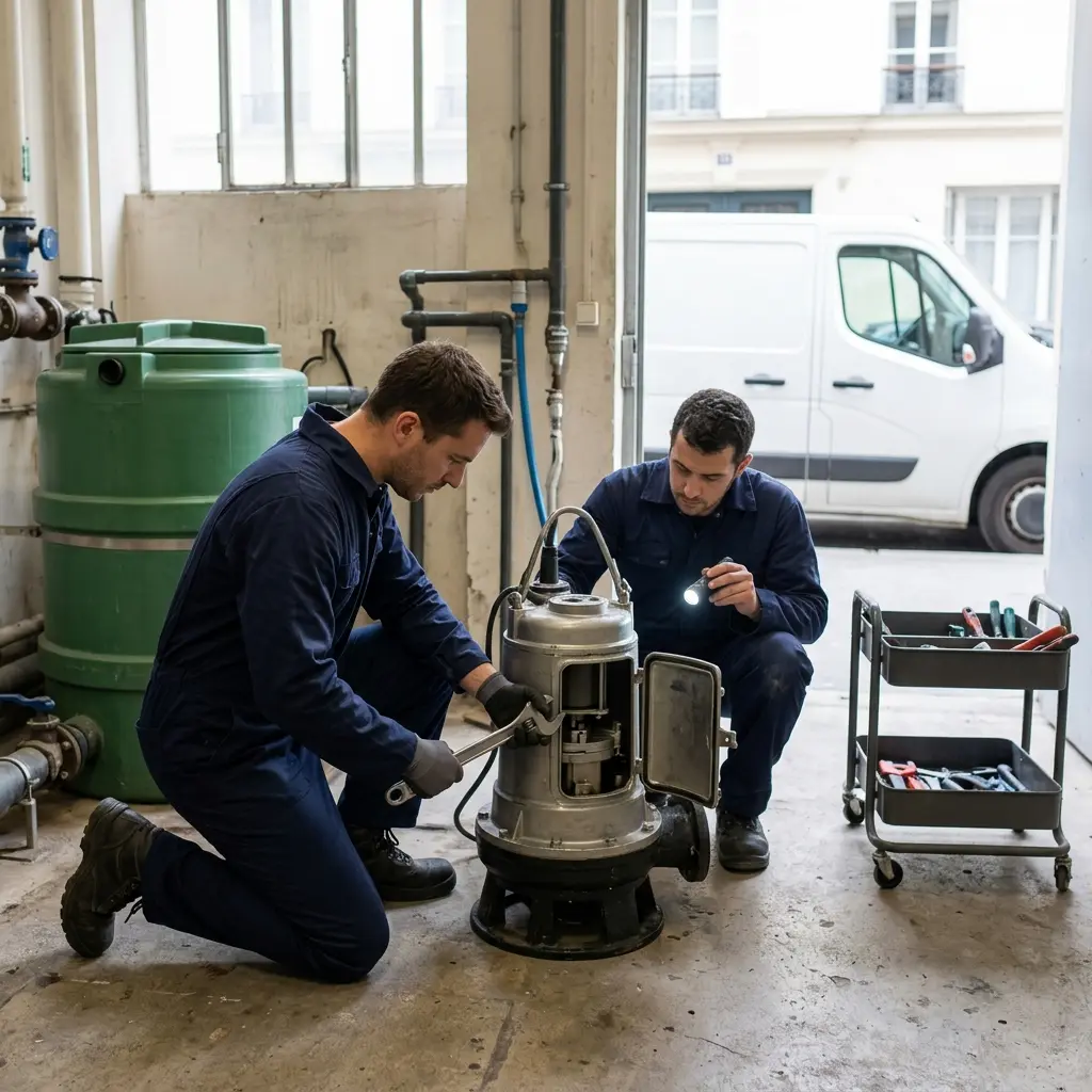 Dépannage pompe de relevage Paris 10 (75010)