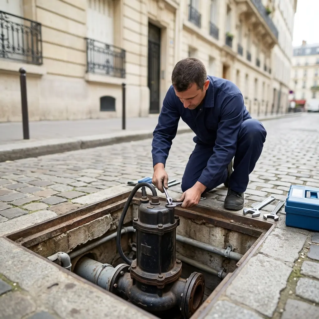 Dépannage pompe de relevage Paris 14 (75014)