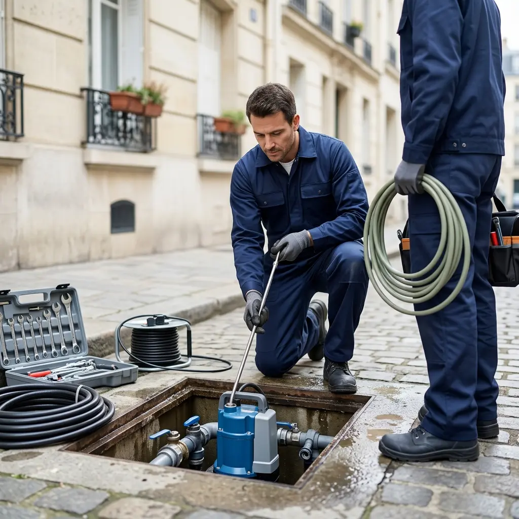 Dépannage pompe de relevage Paris 17 (75017)