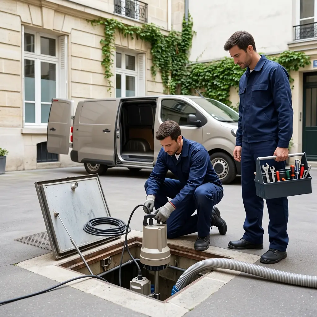 Dépannage pompe de relevage Paris 19 (75019)