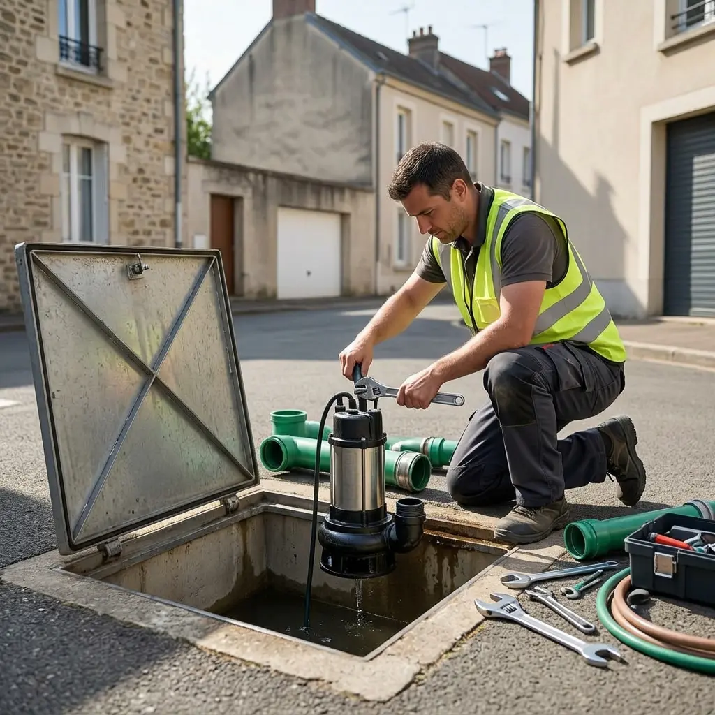 Dépannage pompe de relevage Melun (77000)