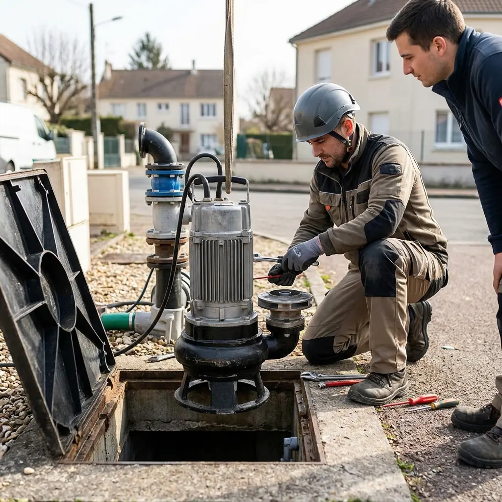 Dépannage pompe de relevage Mareuil-lès-Meaux (77100)