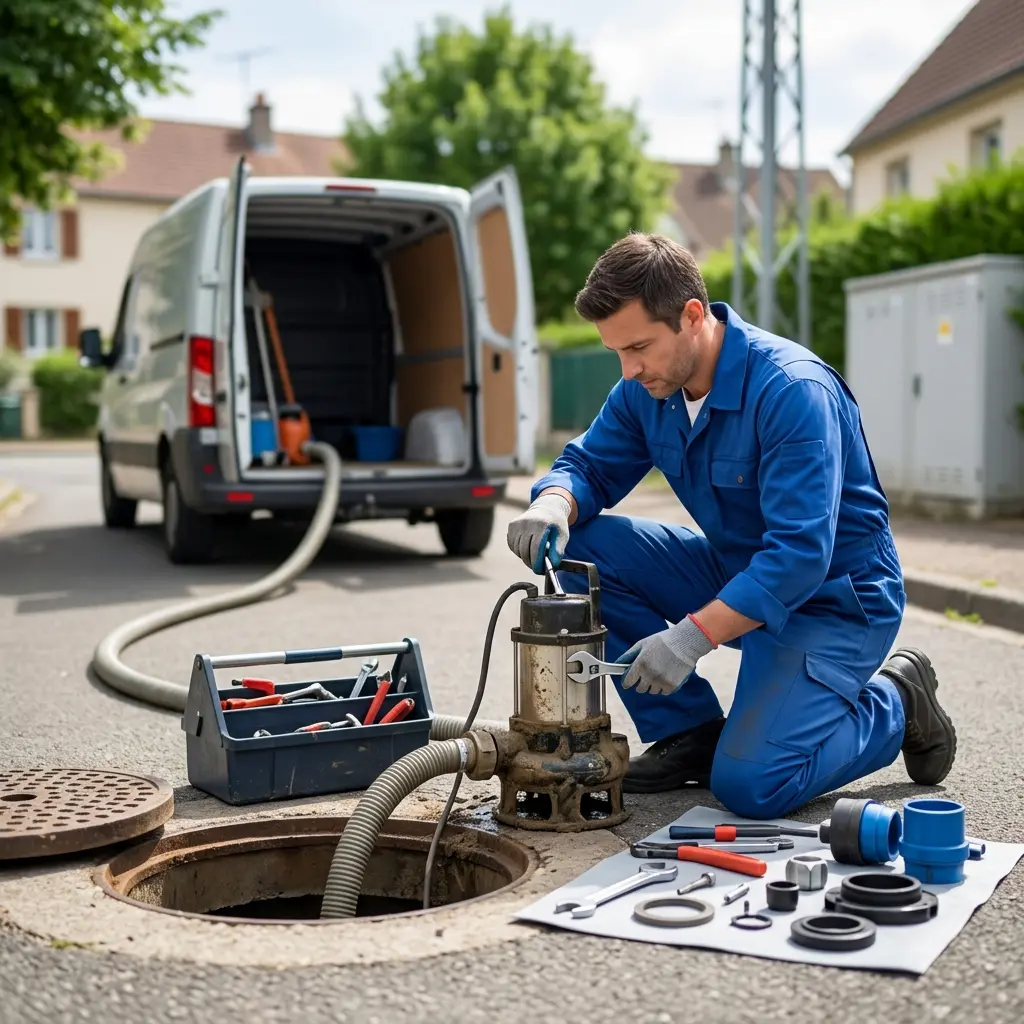 Dépannage pompe de relevage Grisy-Suisnes (77166)