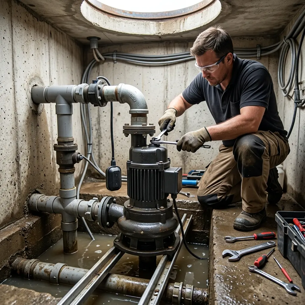 Dépannage pompe de relevage Émerainville (77184)