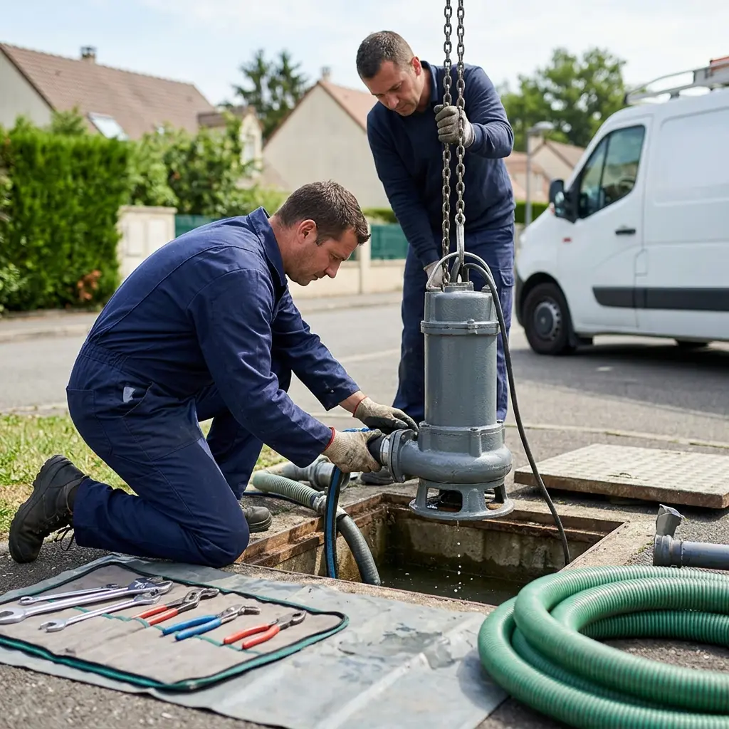 Dépannage pompe de relevage Presles-en-Brie (77220)