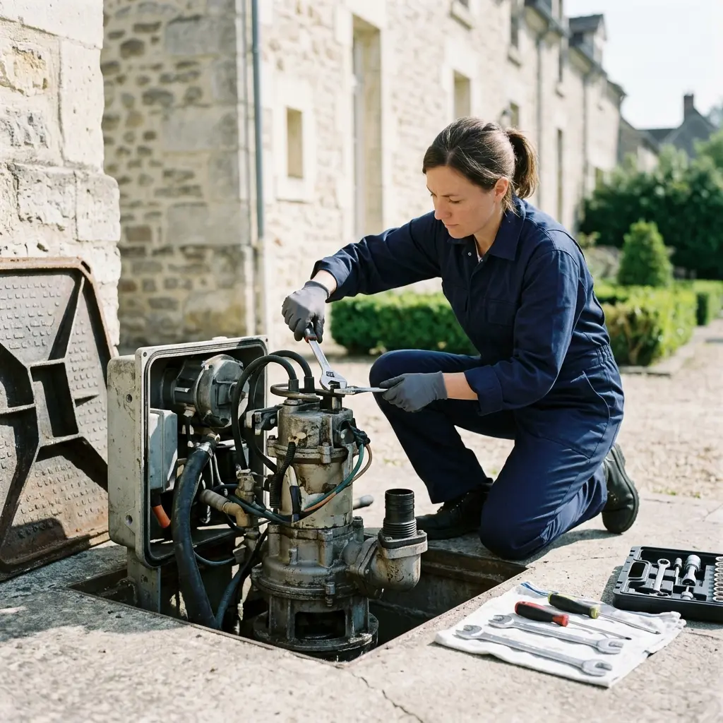 Dépannage pompe de relevage Fontainebleau (77300)