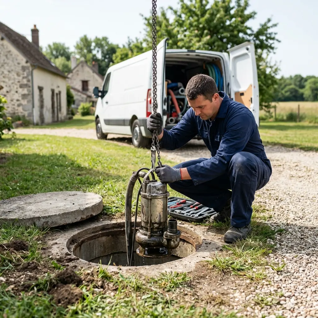 Dépannage pompe de relevage Chaumes-en-Brie (77390)