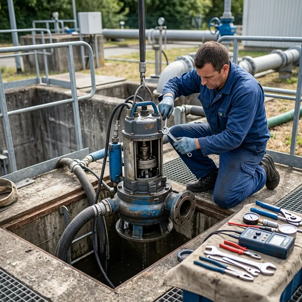 Dépannage pompe de relevage Guignes (77390)