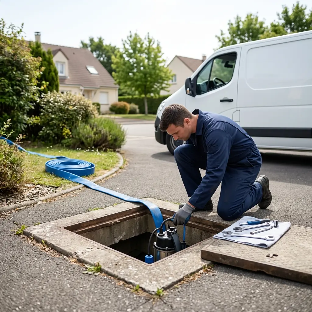 Dépannage pompe de relevage Guérard (77580)
