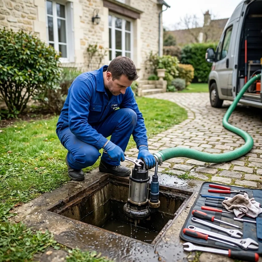 Dépannage pompe de relevage Versailles (78000)