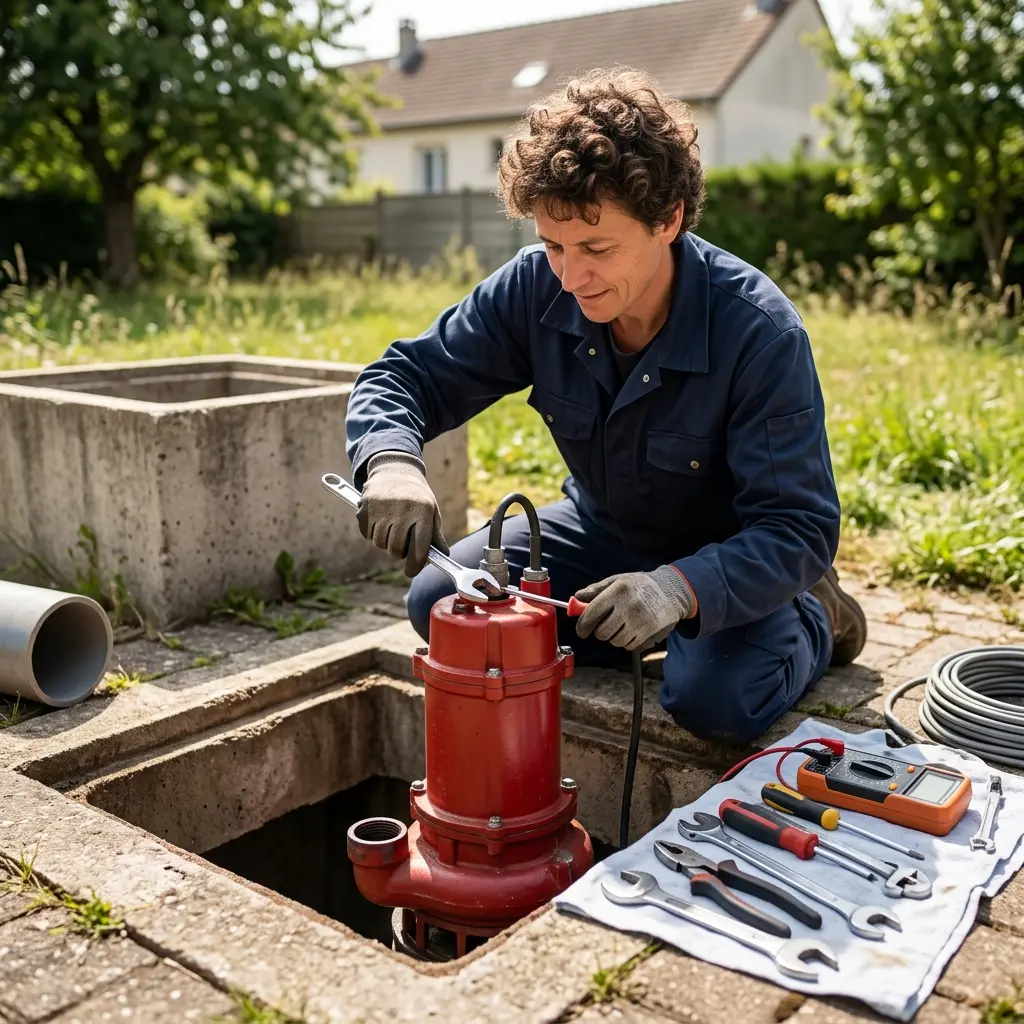 Dépannage pompe de relevage Mézy-sur-Seine (78250)