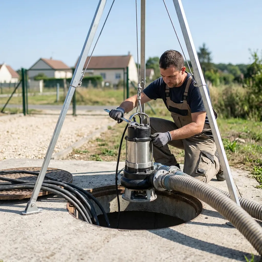 Dépannage pompe de relevage Bonnières-sur-Seine (78270)