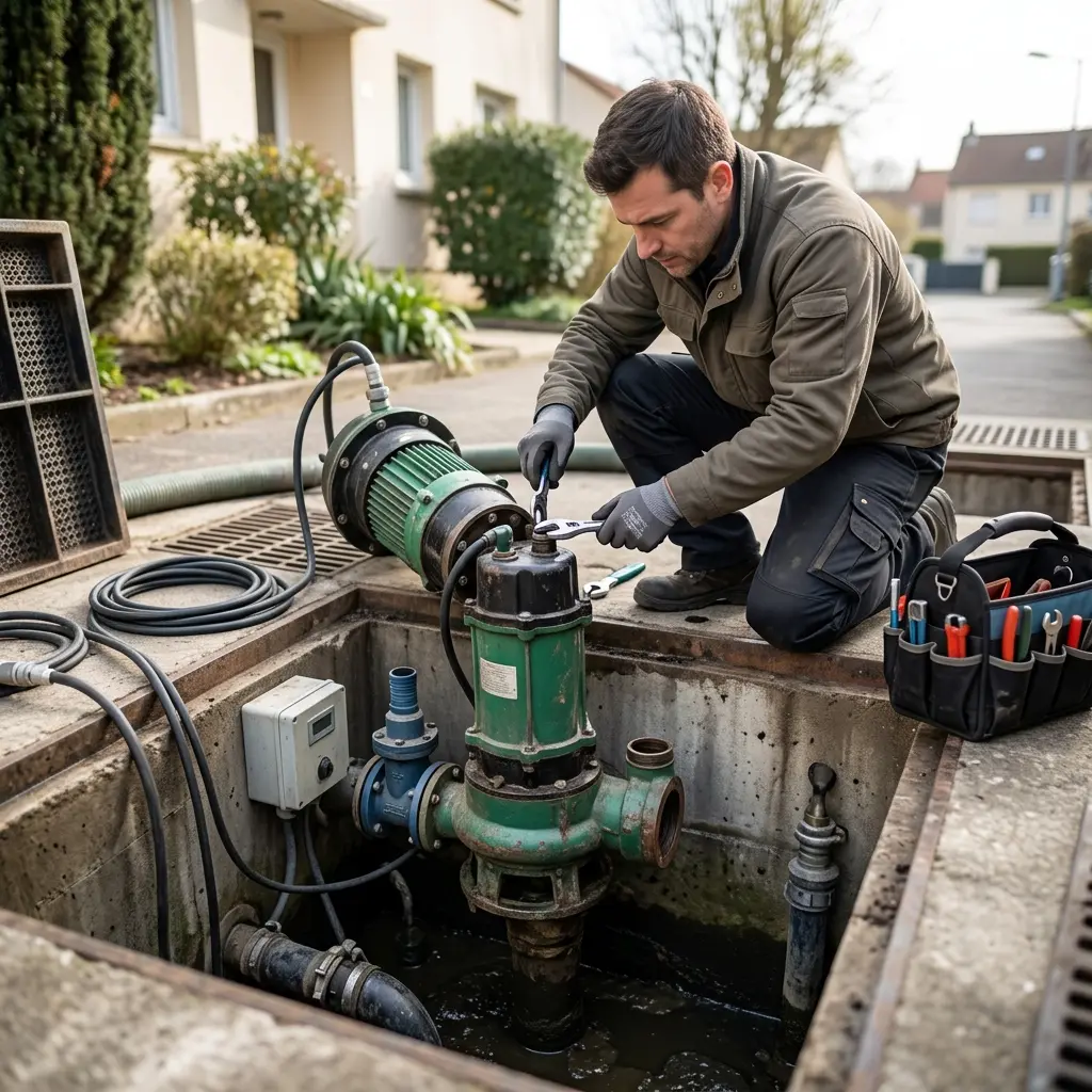 Dépannage pompe de relevage Poissy (78300)
