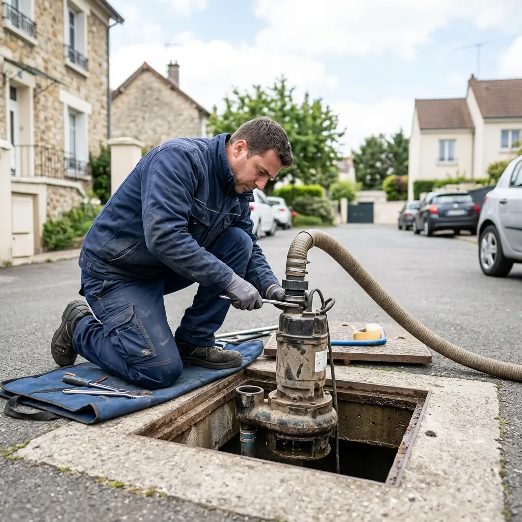 Dépannage pompe de relevage Chatou (78400)