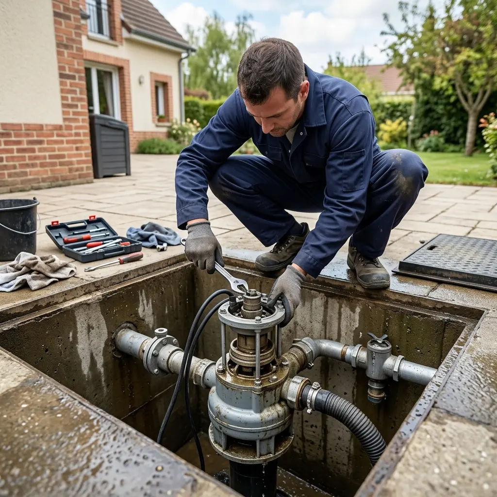 Dépannage pompe de relevage Bouafle (78410)