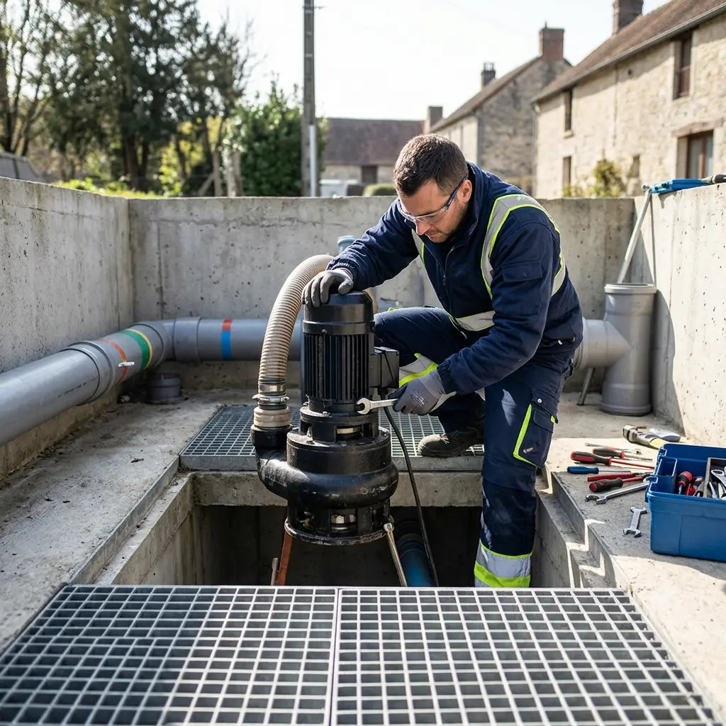 Dépannage pompe de relevage Follainville-Dennemont (78520)
