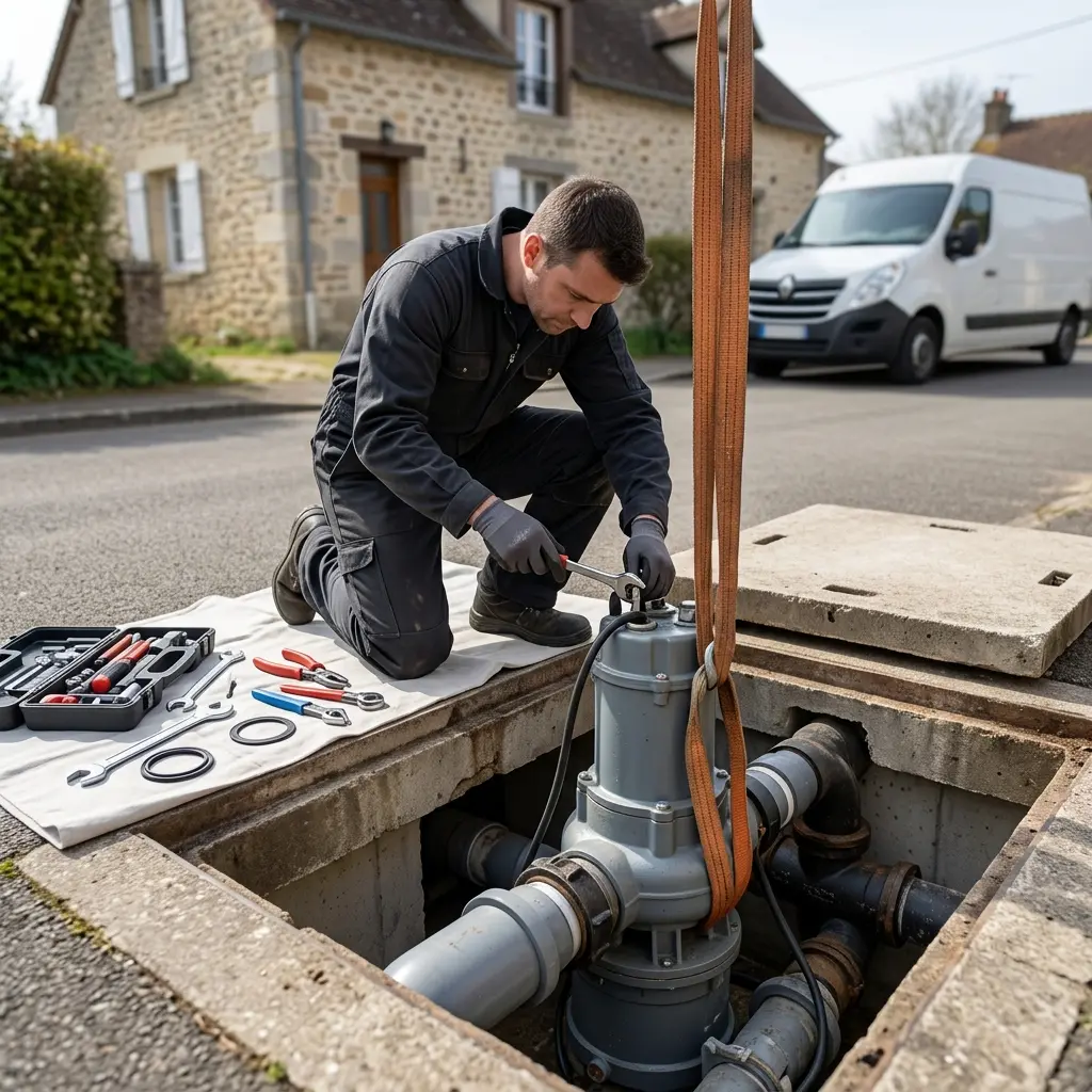 Comment se déroule l'intervention à Neauphle-le-Château ?