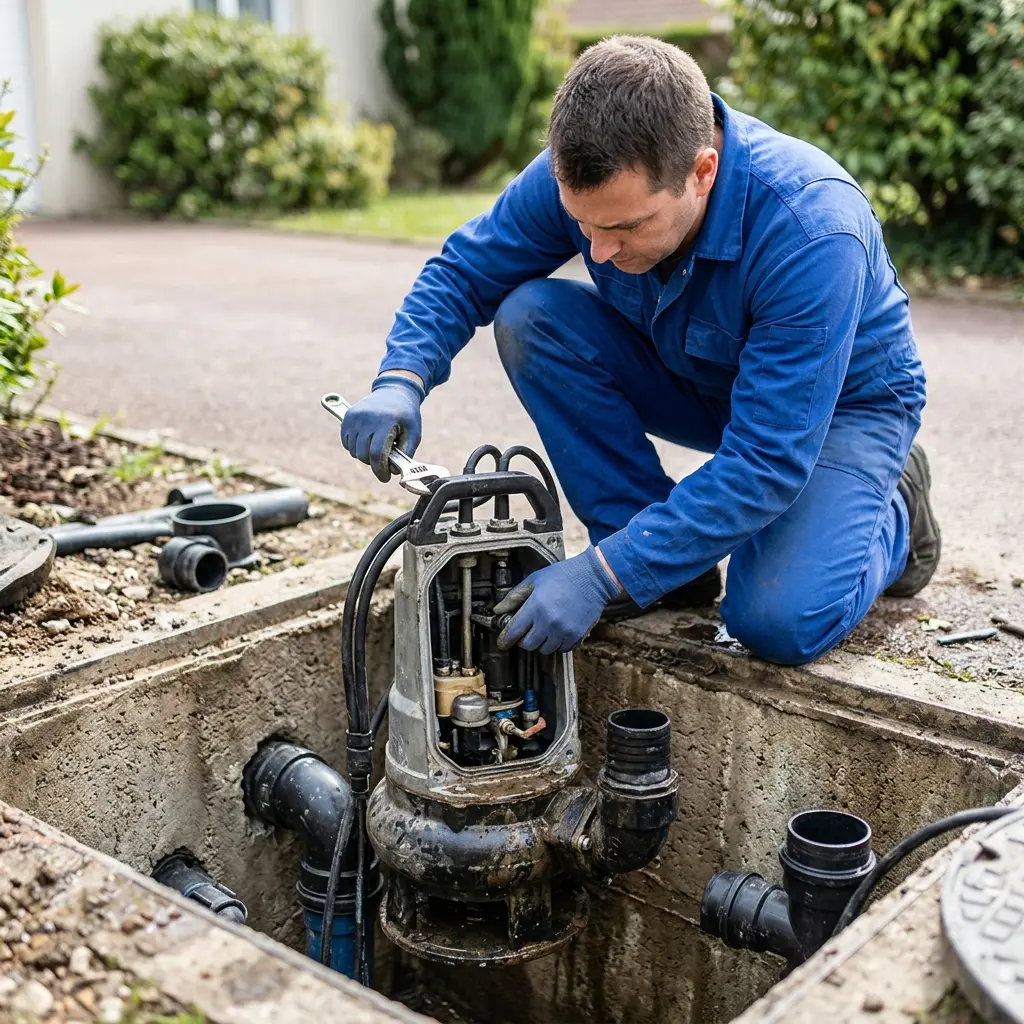 Dépannage pompe de relevage Mantes-la-Ville (78711)
