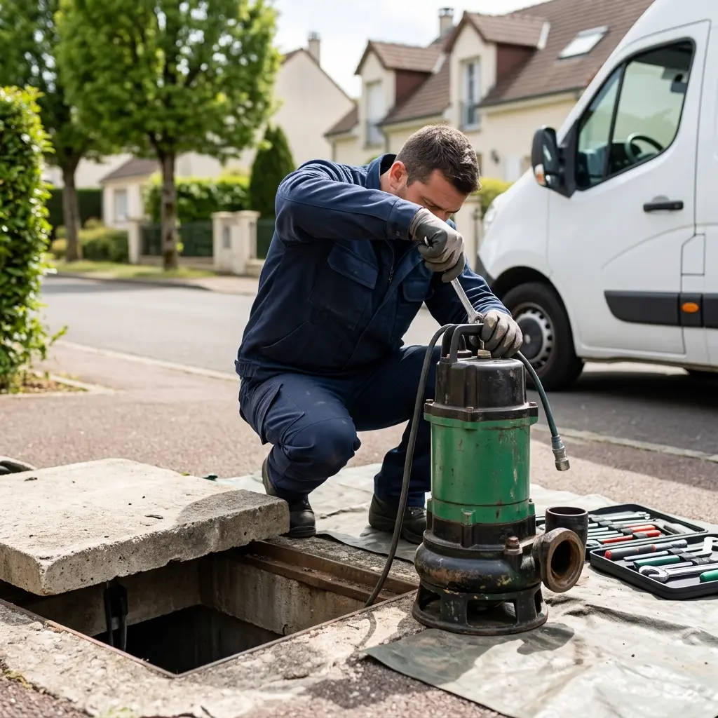 Dépannage pompe de relevage Mareil-Marly (78750)