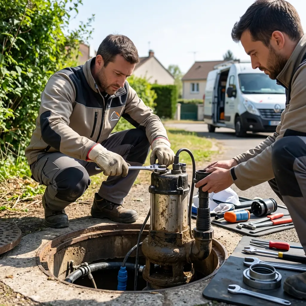 Dépannage pompe de relevage Mézières-sur-Seine (78970)