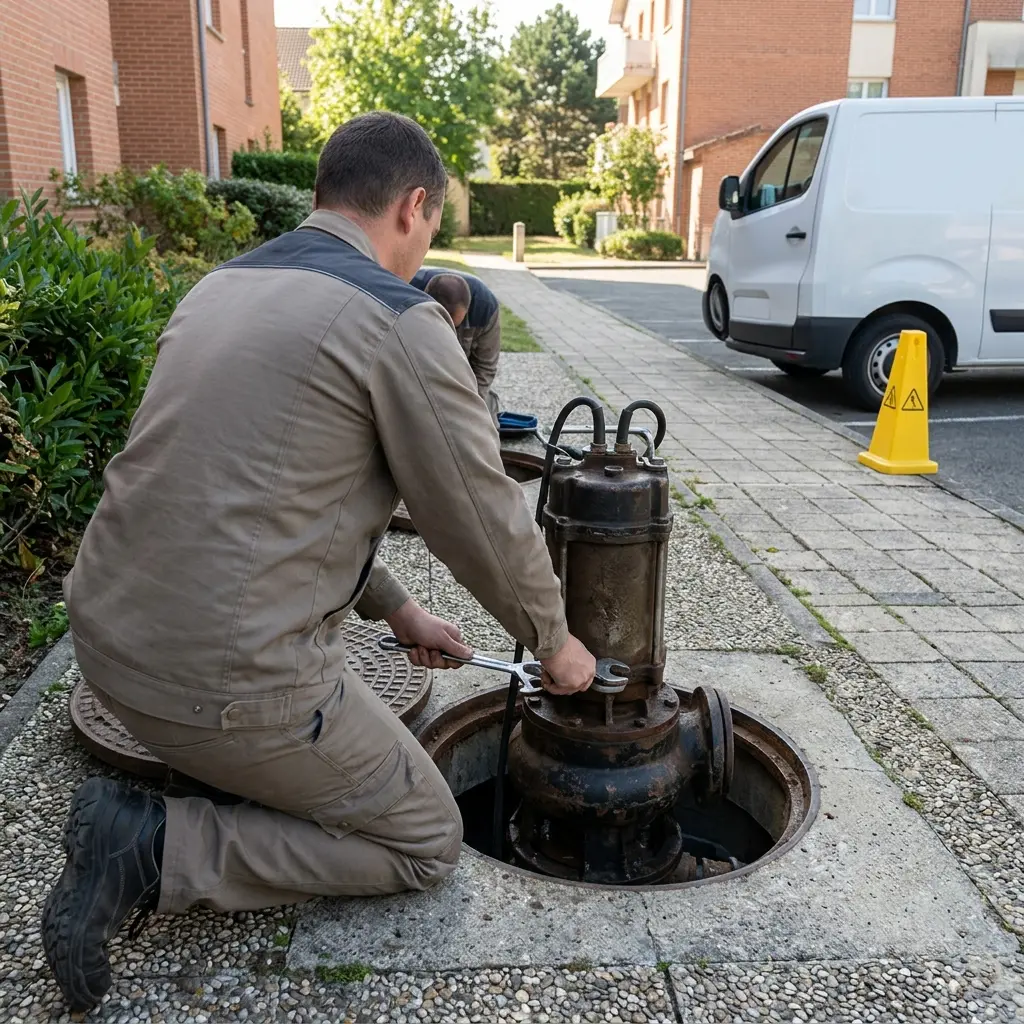 Dépannage pompe de relevage Bondoufle (91070)