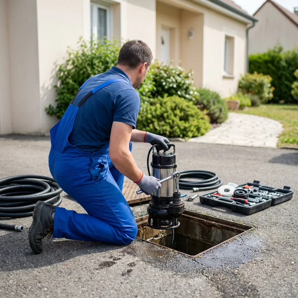 Dépannage pompe de relevage Arpajon (91290)