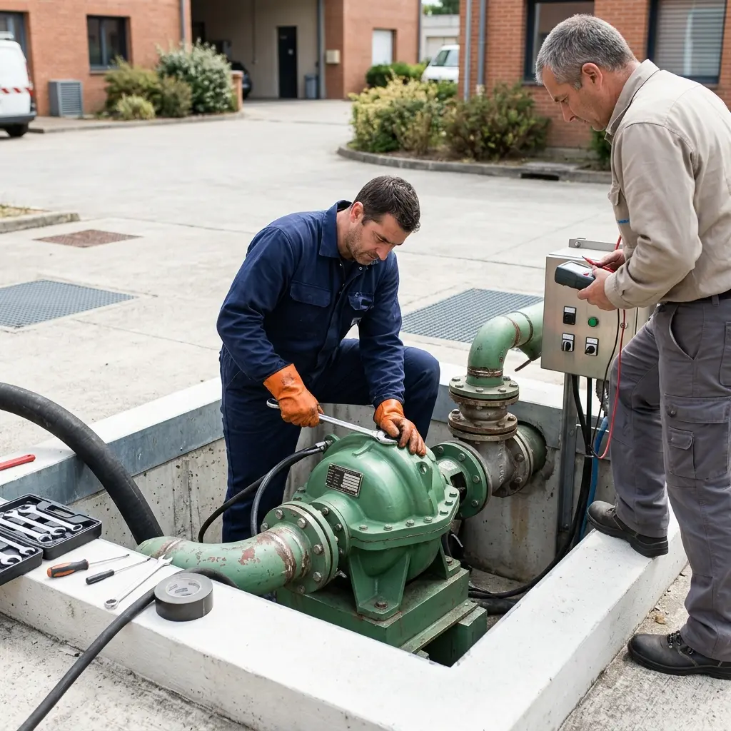 Dépannage pompe de relevage Chilly-Mazarin (91380)