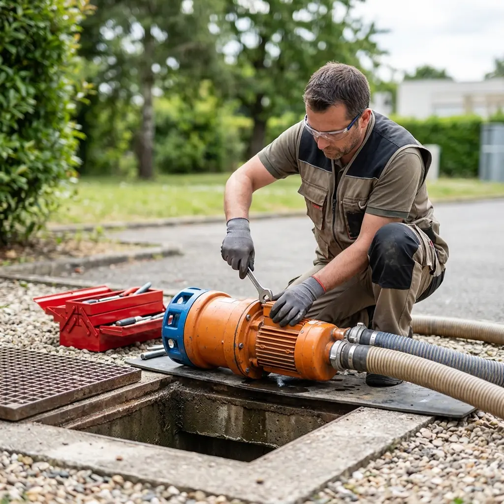 Dépannage pompe de relevage Étiolles (91450)