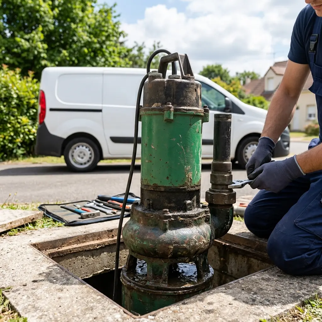 Dépannage pompe de relevage Mennecy (91540)