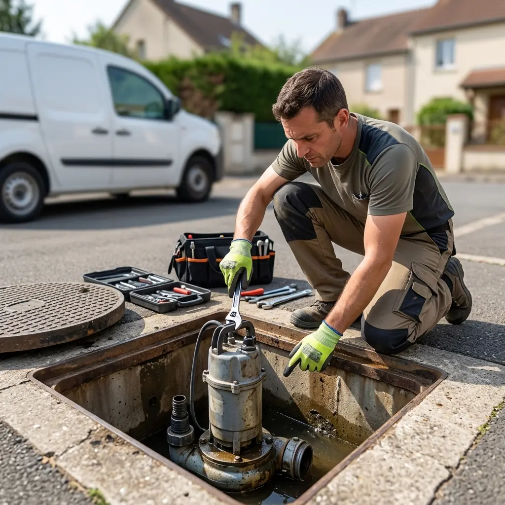 Comment se déroule l'intervention à La Ferté-Alais ?