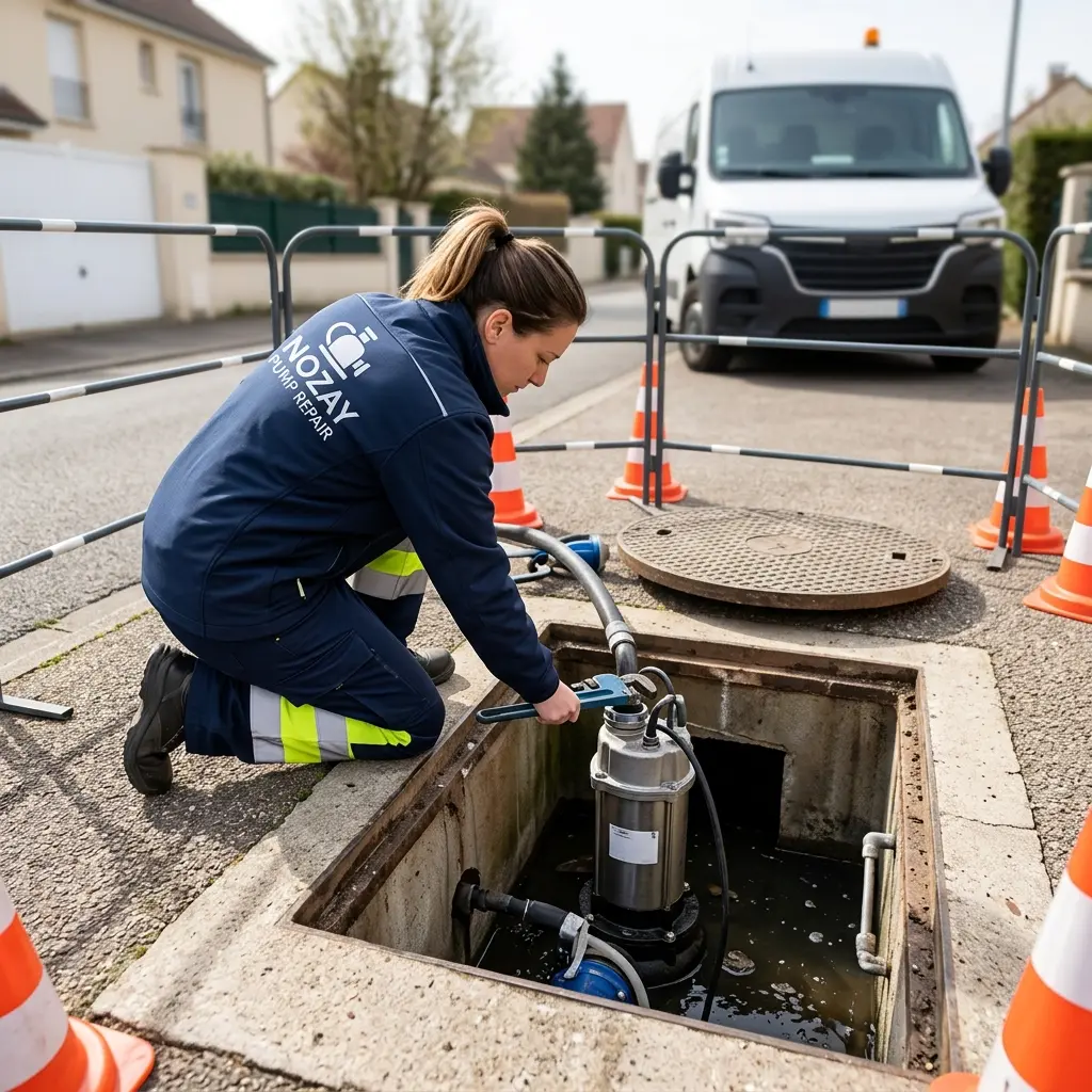 Comment se déroule l'intervention à Nozay ?