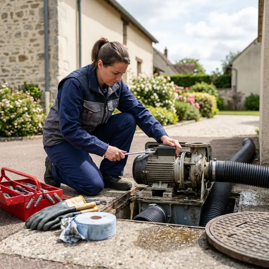 Dépannage pompe de relevage Marolles-en-Hurepoix (91630)