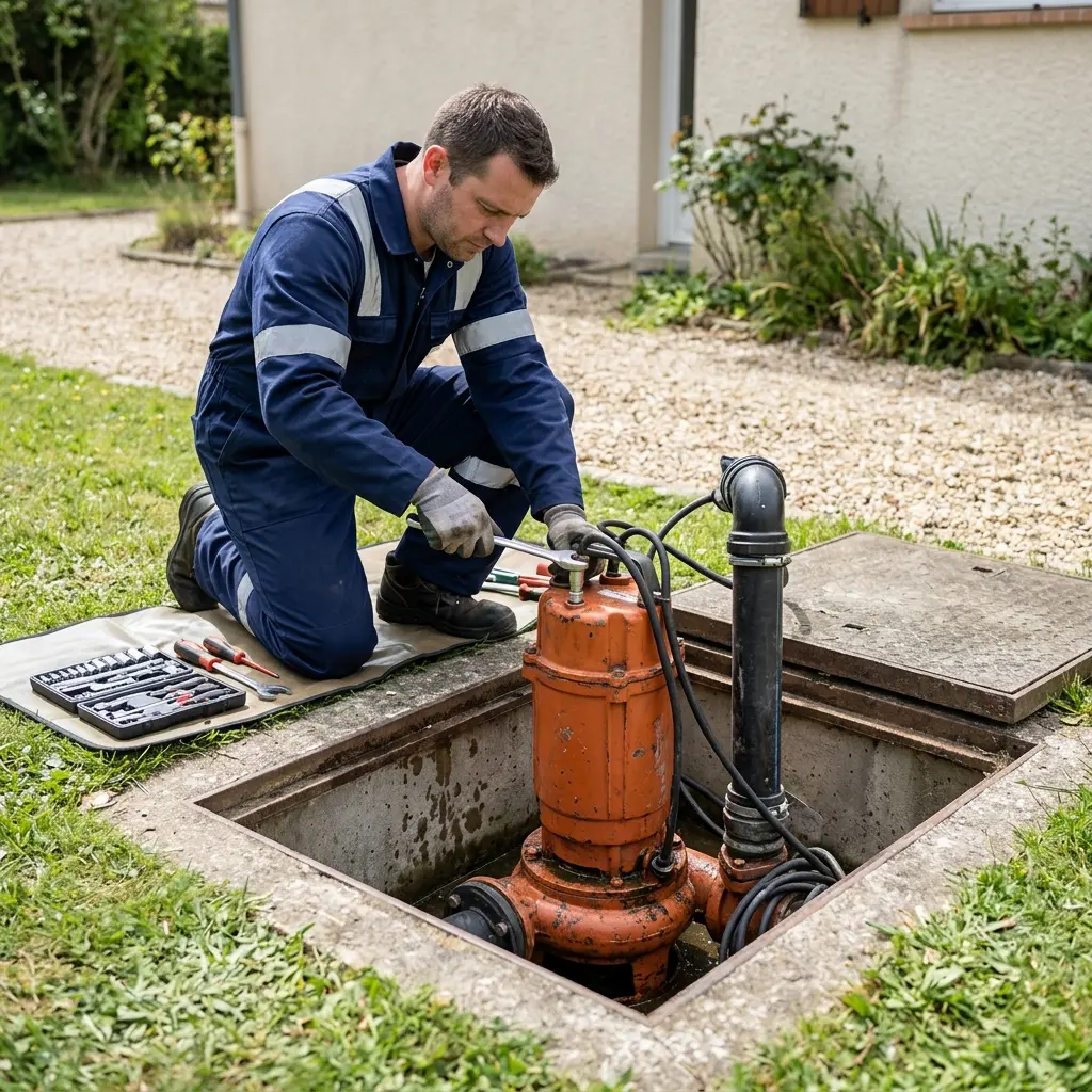 Dépannage pompe de relevage Breuillet (91650)