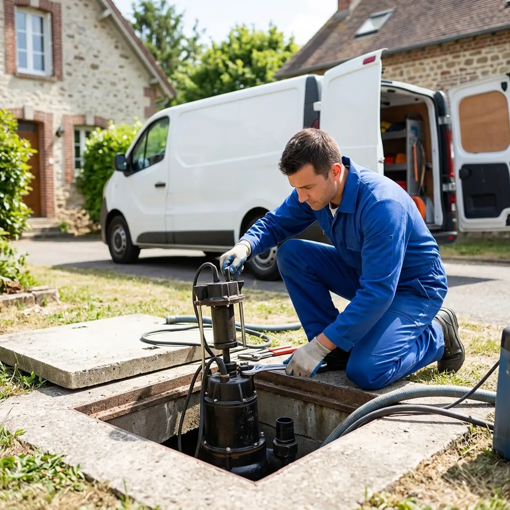 Dépannage pompe de relevage Le Mérévillois (91660)