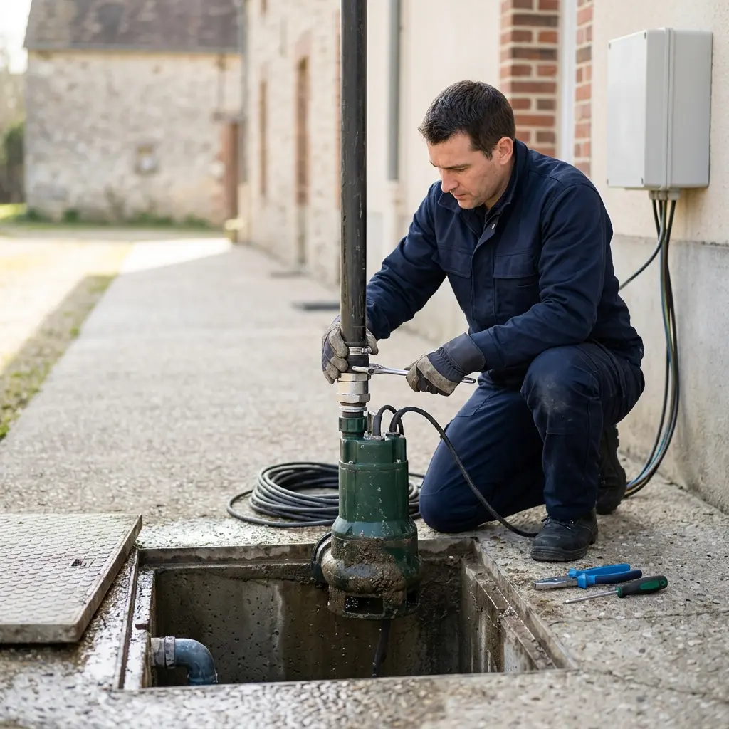Dépannage pompe de relevage Angerville (91670)