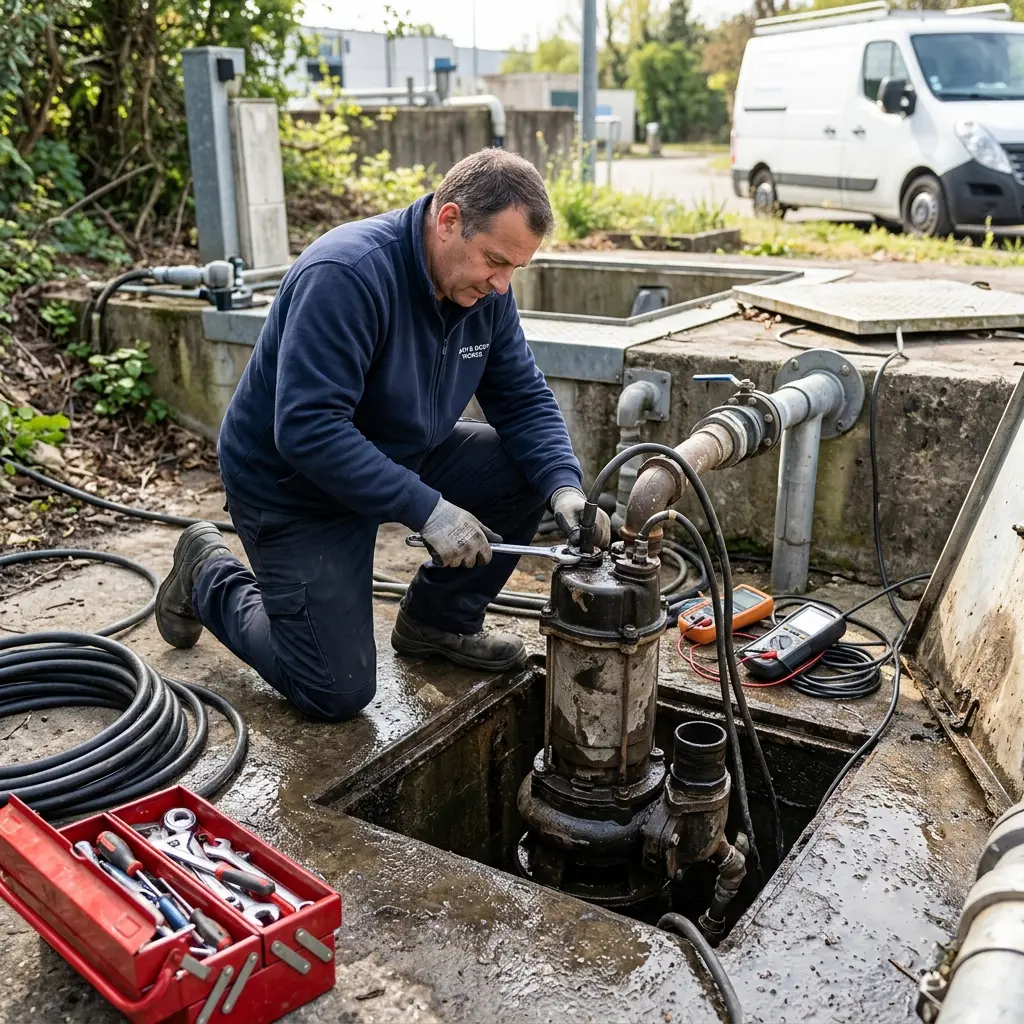 Dépannage pompe de relevage Fleury-Mérogis (91700)