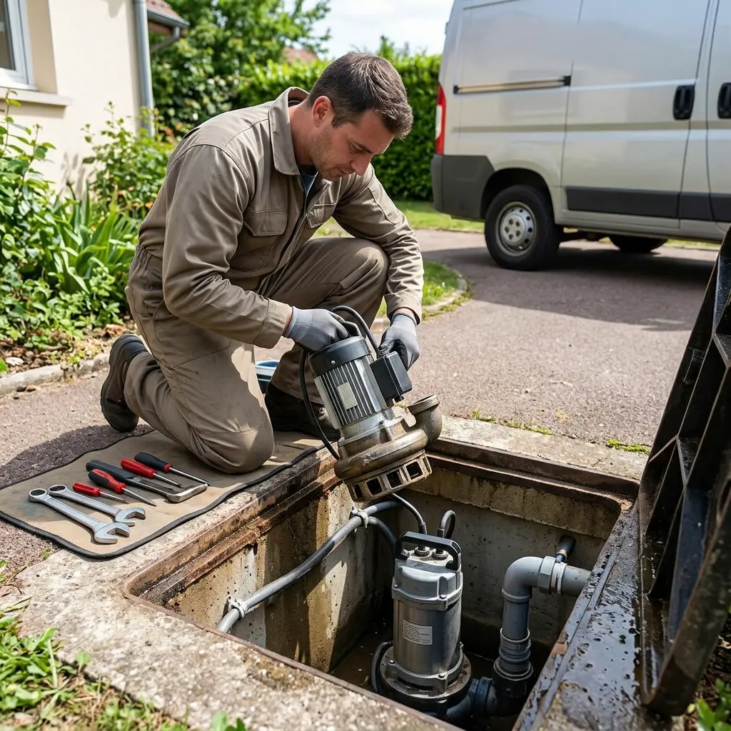 Dépannage pompe de relevage Vert-le-Petit (91710)