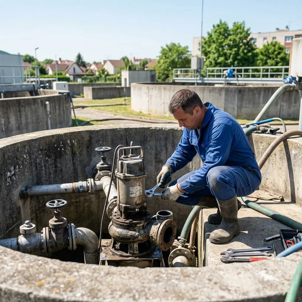 Dépannage pompe de relevage La Courneuve (93120)