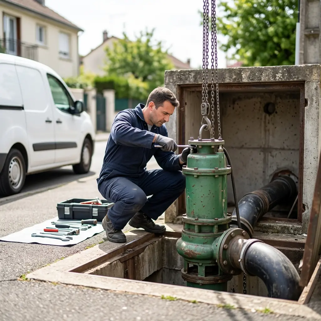 Dépannage pompe de relevage Clichy-sous-Bois (93390)