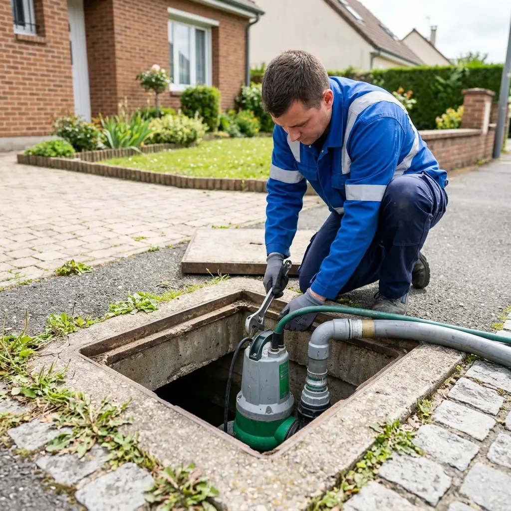 Dépannage pompe de relevage Coubron (93470)