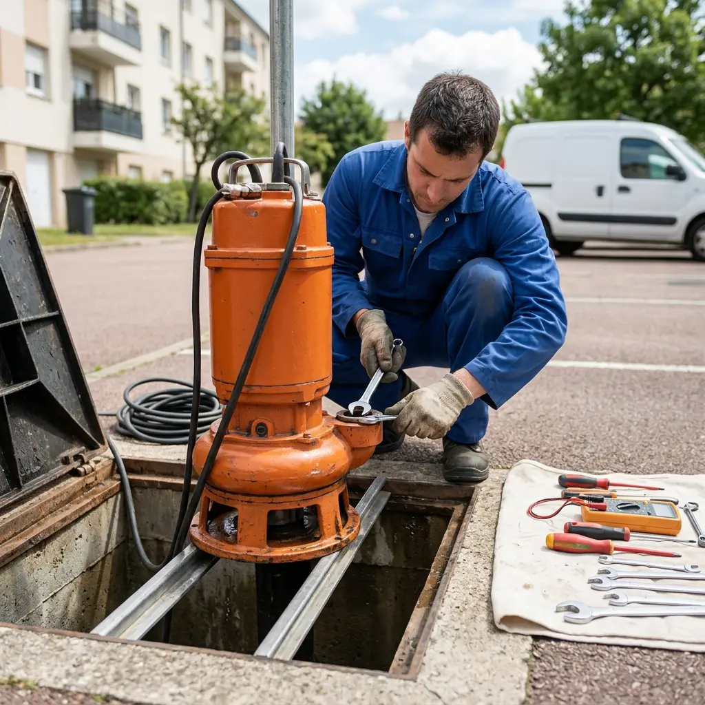 Dépannage pompe de relevage Choisy-le-Roi (94600)