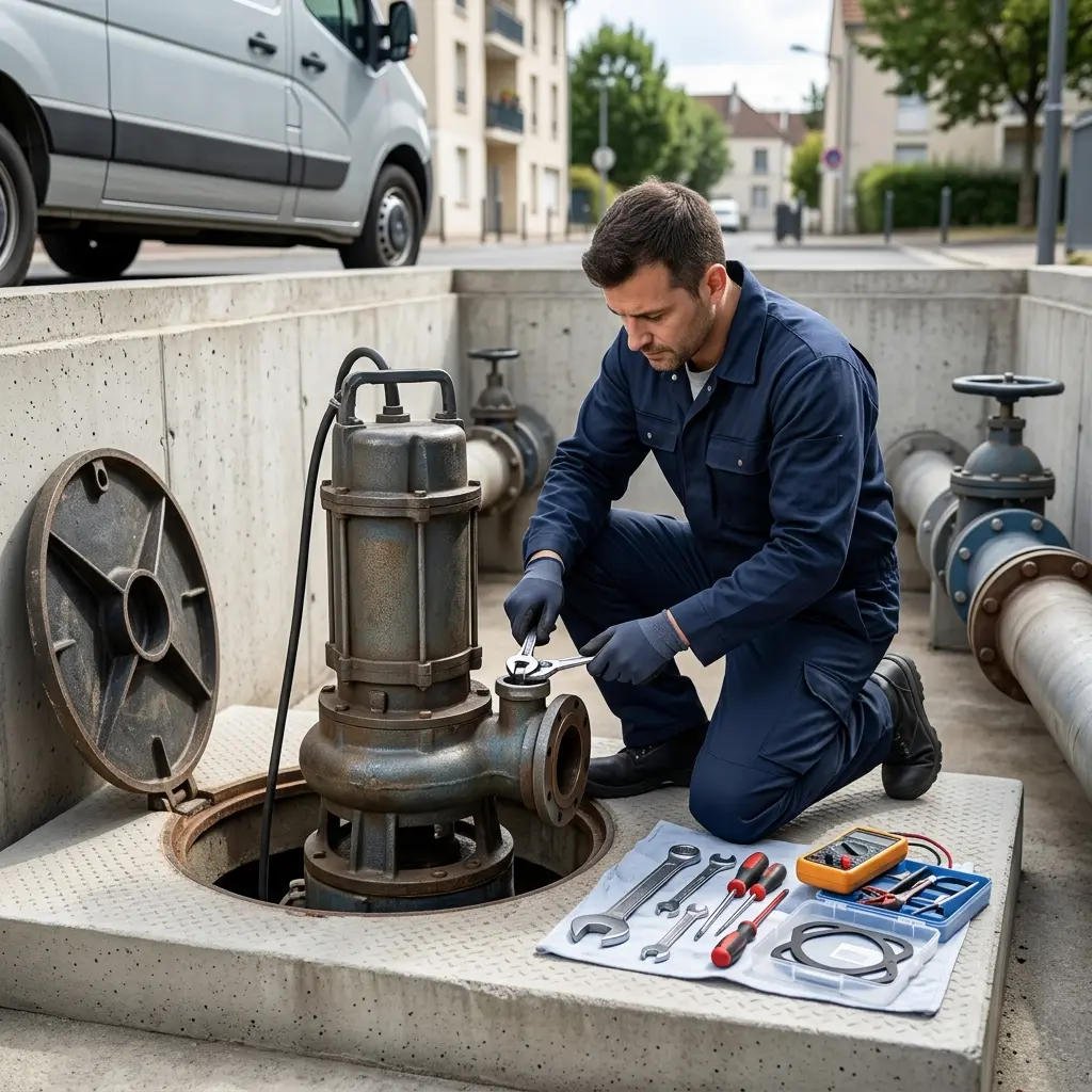 Dépannage pompe de relevage Cergy (95000)