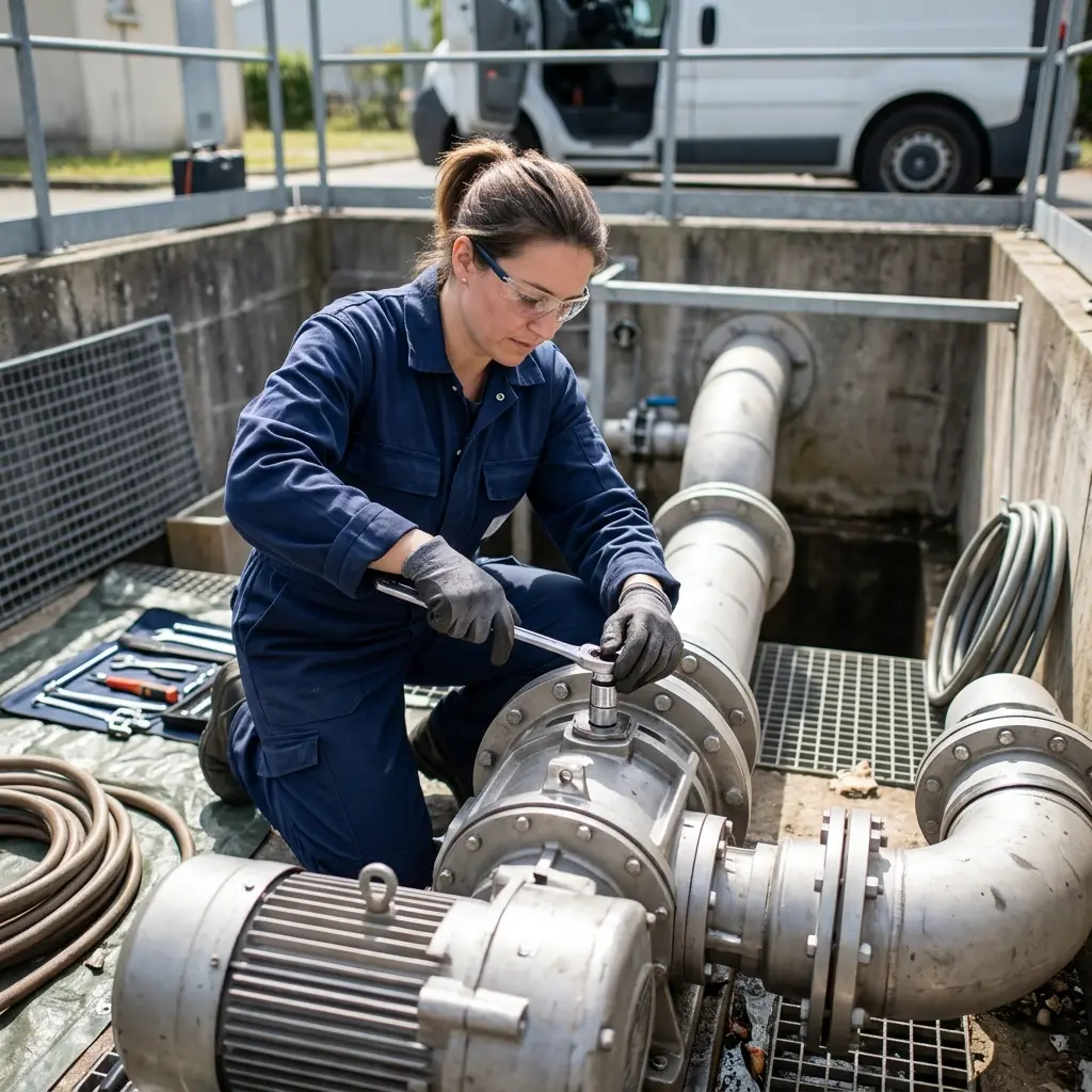 Dépannage pompe de relevage Neuville-sur-Oise (95000)