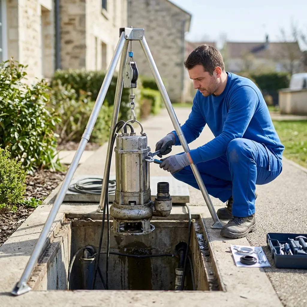 Dépannage pompe de relevage Sannois (95110)