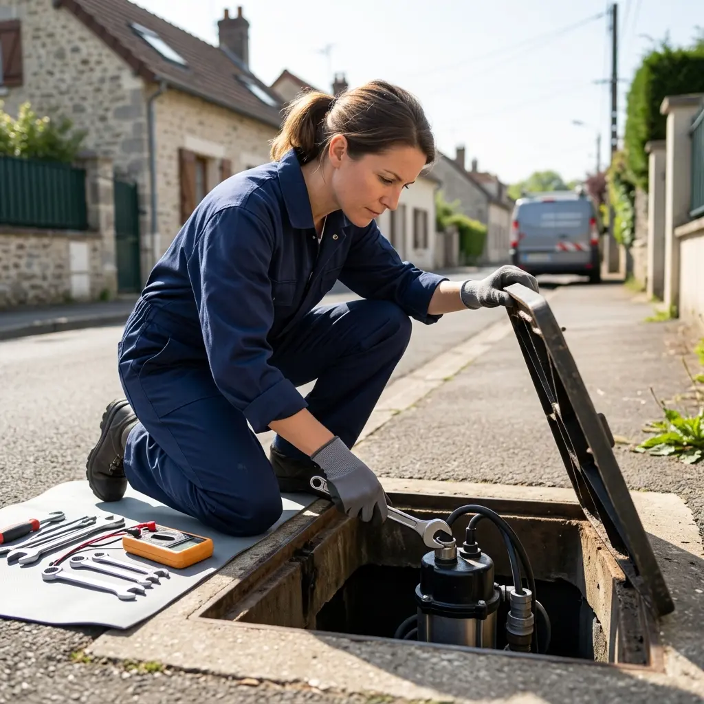 Une expertise technique sur place