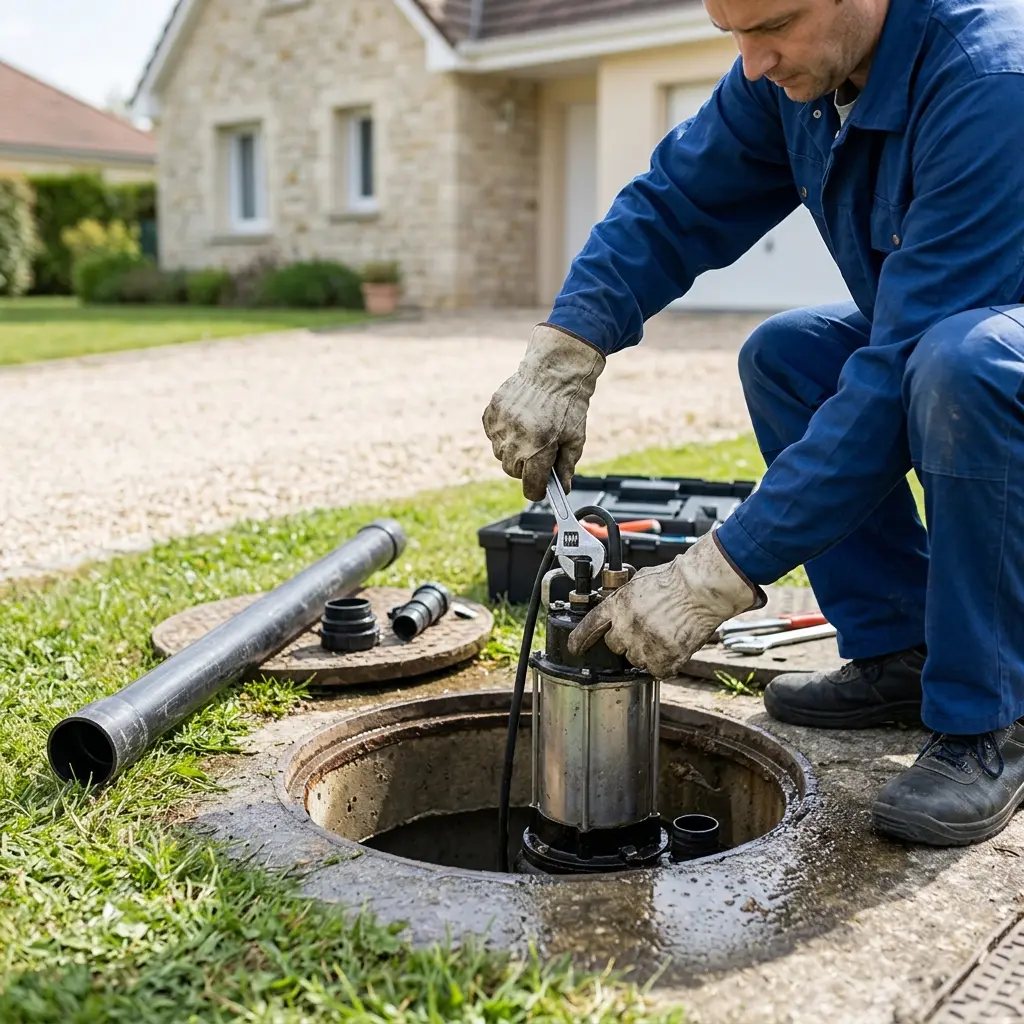 Dépannage pompe de relevage Luzarches (95270)